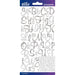 STICKO STICKERS ALPHA STROKE SILVER - 52-90281