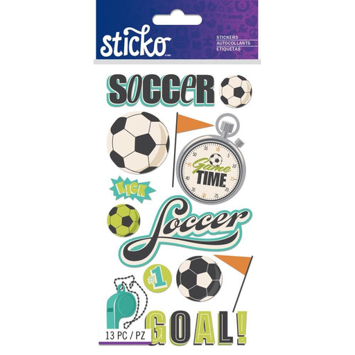 STICKO STICKERS SOCCER - 52-01352