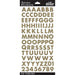 ALPHABET STICKERS GOLD FUTURA - 52-38373