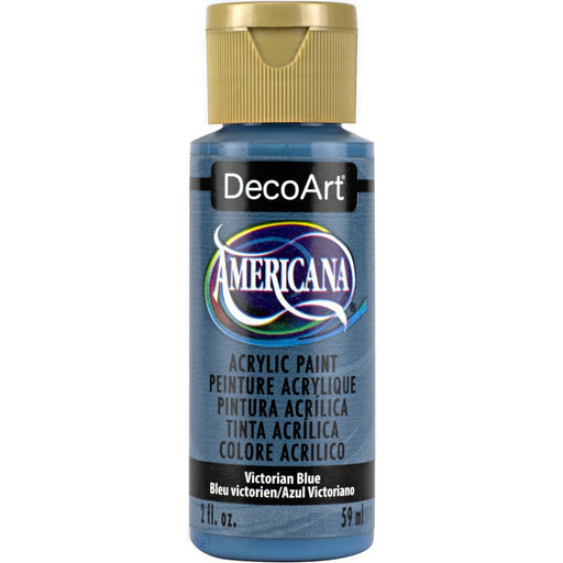 DECOART AMERICANA ACRYLIC PAINT 2OZ -VICTORIAN BLUE - DA039