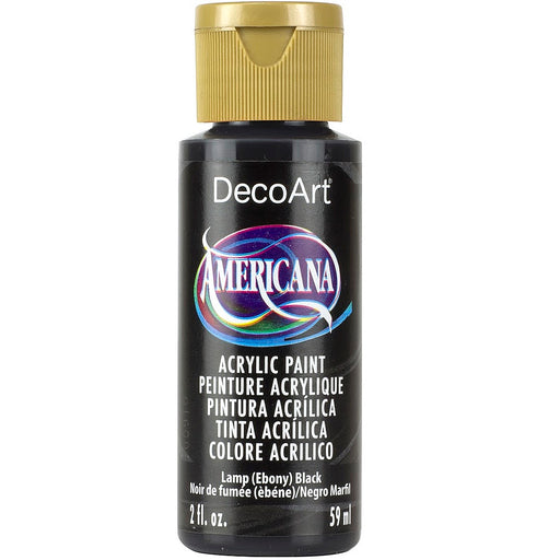 DECOART AMERICANA ACRYLIC PAINT BLACK- DA067