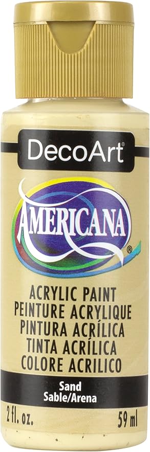 DECOART AMERICANA ACRYLIC PAINT 2OZ -DESERT SAND - DA077