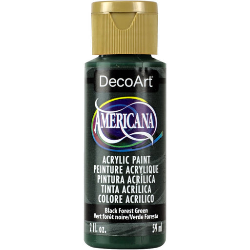 DECOART AMERICANA ACRYLIC PAINT 2OZ -BLACK FOREST - DA083