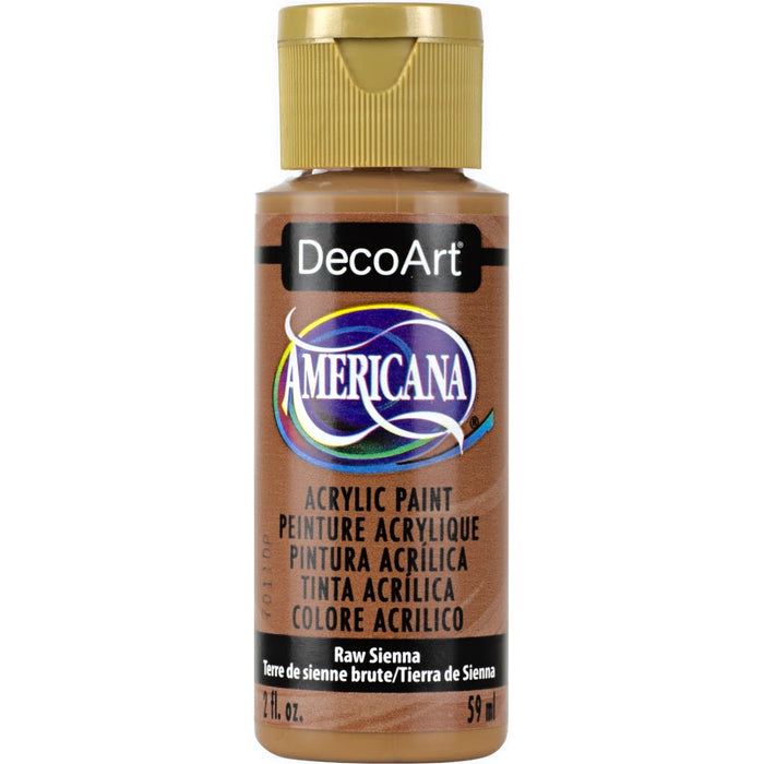 DECOART AMERICANA ACRYLIC PAINT 2OZ -RAW SIENNA- DA093