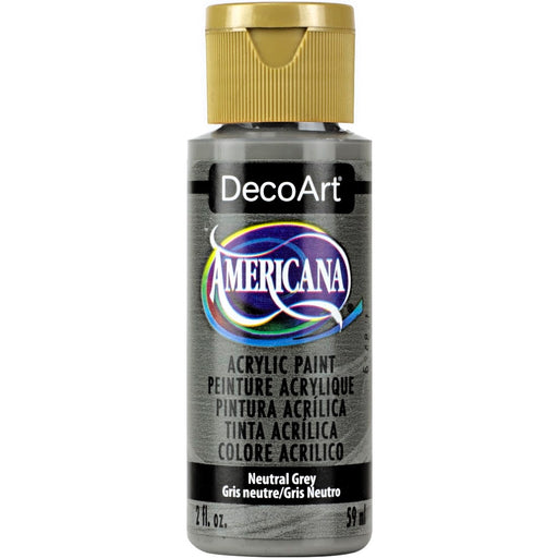 DECOART AMERICANA ACRYLIC PAINT 2OZ -NATURAL GREY -DA095