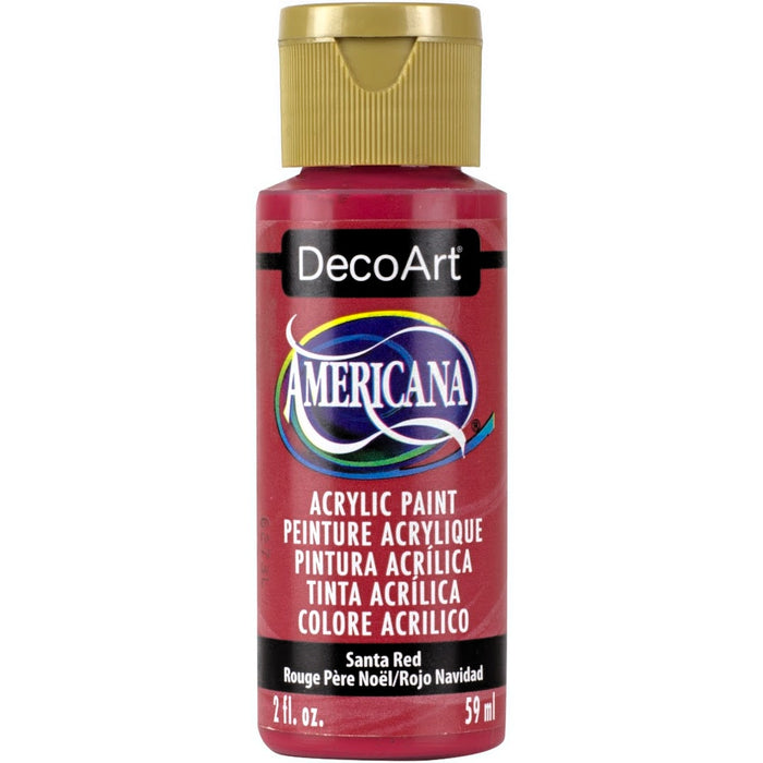 DECOART AMERICANA ACRYLIC PAINT  SANTA RED- DA170