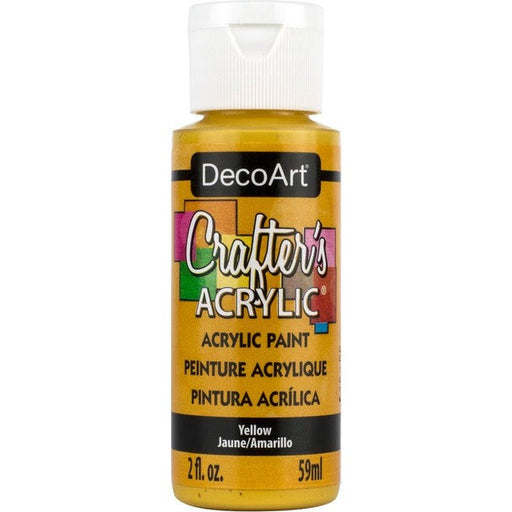 CRAFTER'S ACRYLIC YELLOW - DCA04