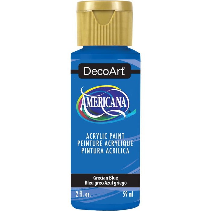 DECOART AMERICANA ACRYLIC PAINT GRECIAN BLUE - DA435