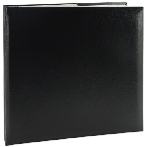 PIONEER 8X8 SCRAPBOOK ALBUM BLACK LEATHERETTE - MB8861233