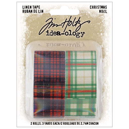 TIM HOLTZ IDEAOLOGY LINEN TAPE PATCHWORK CHRISTMAS 2022 - TH94299