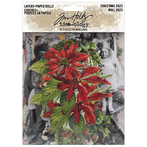 TIM HOLTZ IDEAOLOGY CHRISTMAS 2023 LAYERS PAPER DOLLS - TH94348