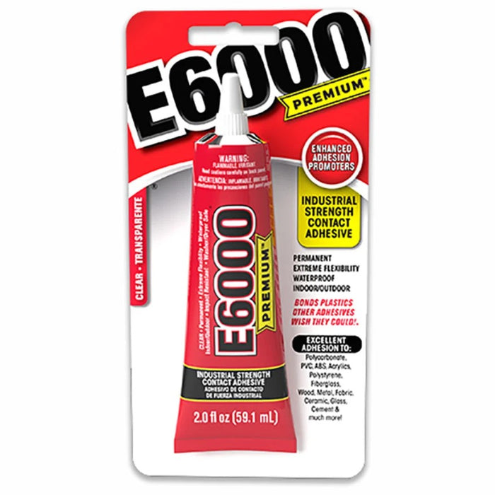 E6000 INDUSTRIAL STRENGTH ADHESIVE CLEAR PREMIUM - E6P05200