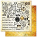 PAPER ROSE BLUEPRINTS F 12X12 PAPER - 27001