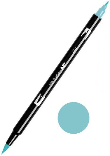TOMBOW ABT 407 DUAL BRUSH PEN - AQUA - 600401