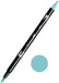 TOMBOW ABT 407 DUAL BRUSH PEN - AQUA - 600401