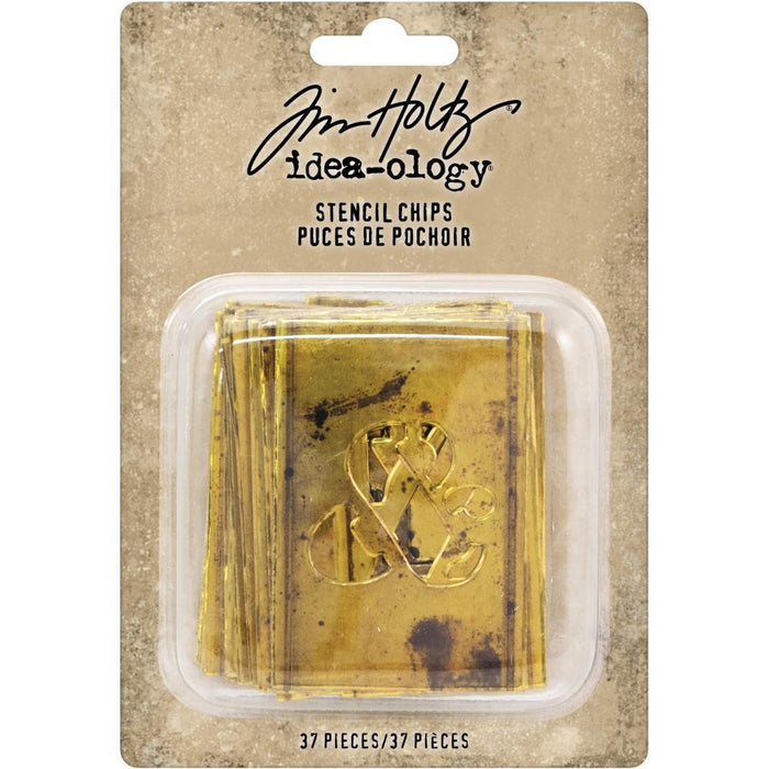 TIM HOLTZ IDEAOLOGY STENCIL CHIPS - TH93954