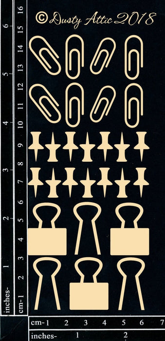 DUSTY ATTIC CLIPS AND PINS - DA1972