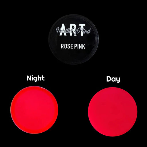 HEALTH OF MIND ART GLOW PASTES ROSE PINK - GPRP