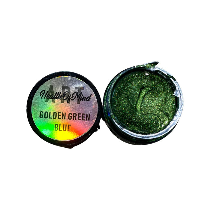 HEALTH OF MIND ART CHAMELEON PASTE GOLDEN GREEN BLUE - CPGGB