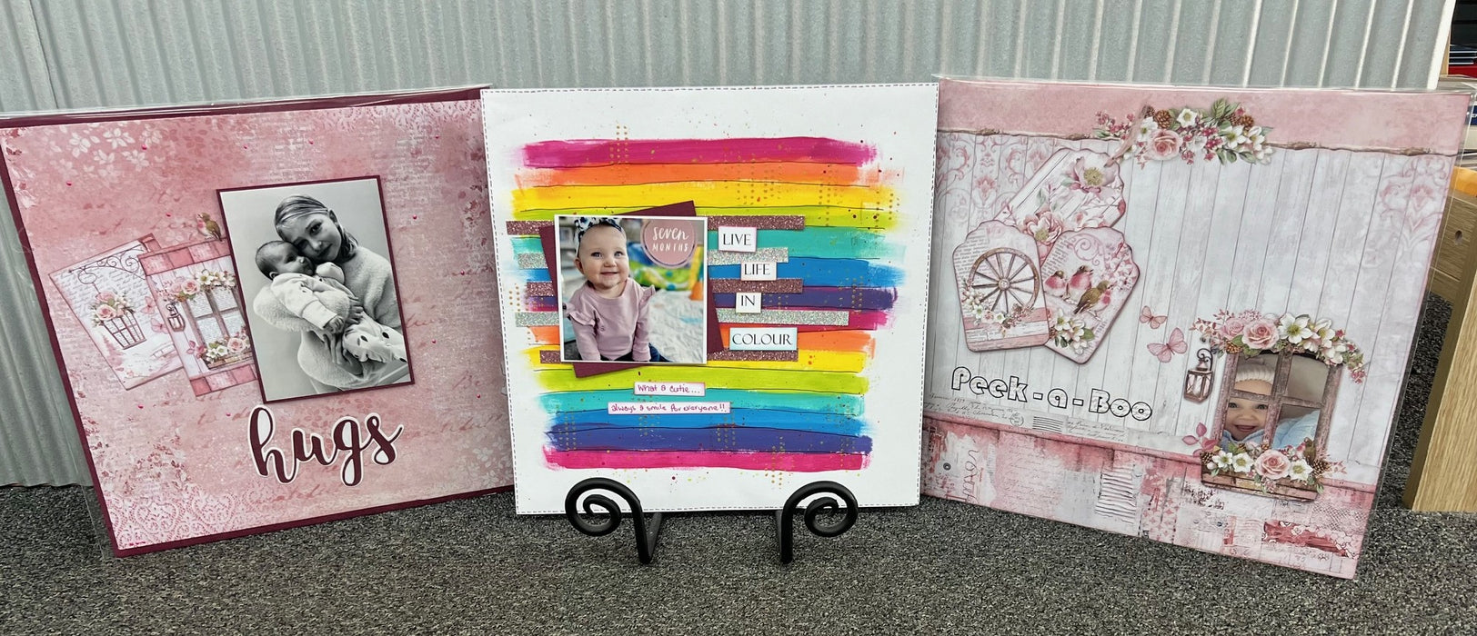 LYNN'S STAMPERIA ROSELAND SCRAPBOOKING KIT