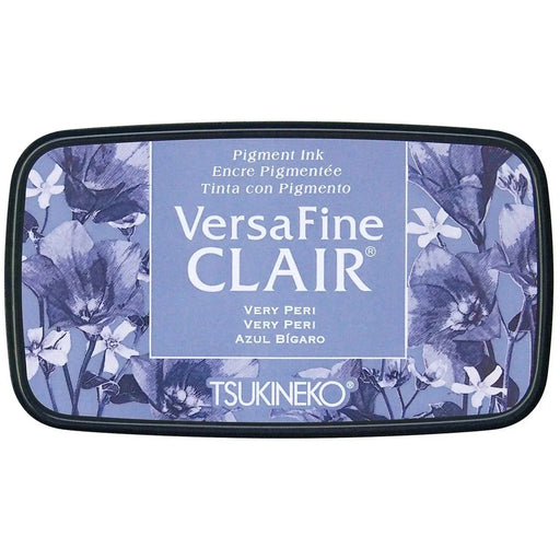 TSUKINEKO VERSA FINE CLAIR STAMP PAD VERY PERI (PRE ORDER NOW DELIVERY EARLY JUNE 24) - VF-CLA-653