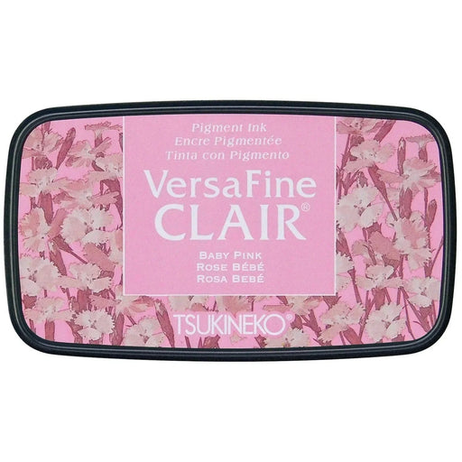 TSUKINEKO VERSA FINE CLAIR STAMP PAD BABY PINK (PRE ORDER NOW DELIVERY EARLY JUNE 24) - VF-CLA-802