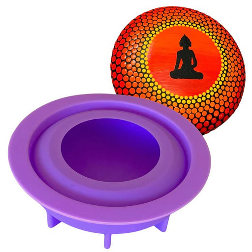 HAPPY DOTTING ART STONE MOLD DESIGN - #2