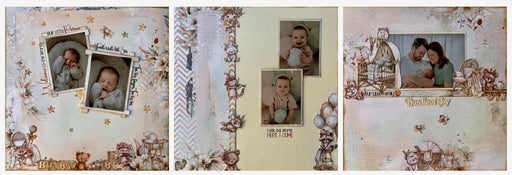 LYN'S SCRAPBOOKING KITS 49 AND MARKET LITTLE CELEBRATIONS  - LYNN KIT 1