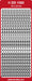 CRAFT STICKER ELEGANT NUMBERS BLACK - DD1582BLK