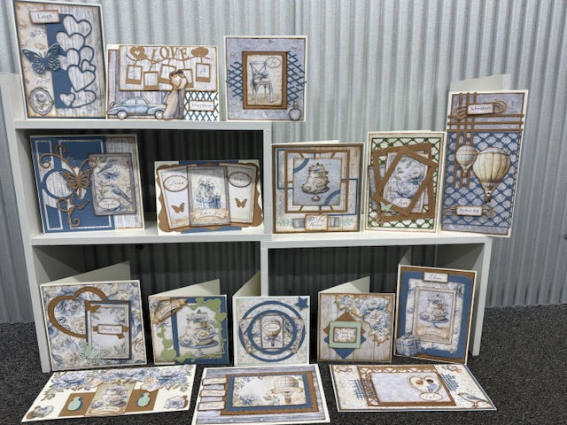 MICHELLE'S STAMPERIA TIMELESS CARD KIT 7   - MICHELLE KIT 7