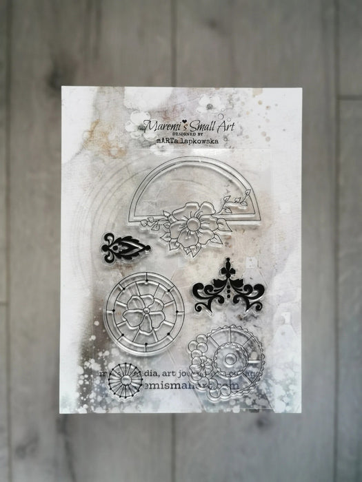 MAREMI'S SMALL ART STAMP ORNAMENT 1- ORNAMENT 1