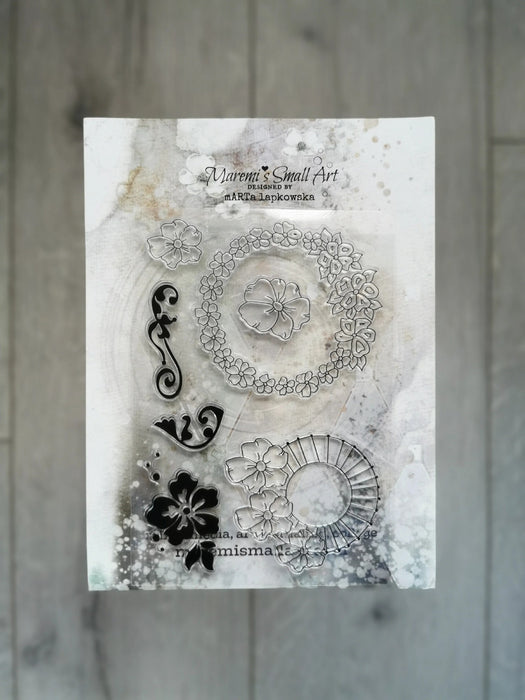 MAREMI'S SMALL ART STAMP ORNAMENT 2- ORNAMENT 2