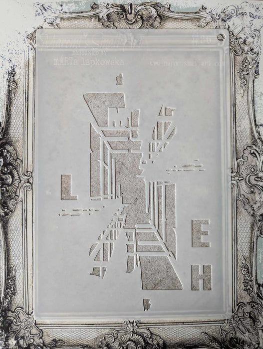 MAREMI'S SMALL ART LARGE STENCIL 1 - LARGE 1