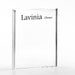 LAVINIA STAMPS ACRYLIC BLOCK WITH BEVELLED EDGE 150 X 50MM (PRE ORDER NOW SHIPPING EARLY SEPTEMBER 2026) -LAB150100