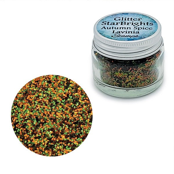 LAVINIA ECO GLITTER STAR BRIGHTS AUTUMN SPICE (PRE ORDER NOW SHIPPING EARLY SEPTEMBER 2026)- GL2