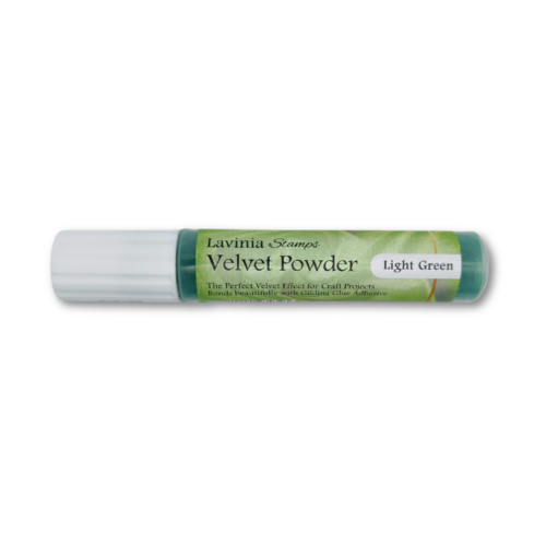 LAVINIA STAMPS VELVET POWDER LIGHT GREEN- LS-VP-04 (PRE ORDER NOW SHIPPING MID OCTOBER 2026)
