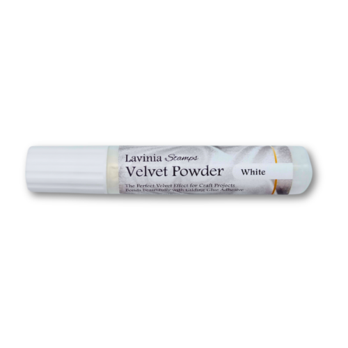 LAVINIA STAMPS VELVET POWDER WHITE- LS-VP-06 (PRE ORDER NOW SHIPPING MID OCTOBER 2026)