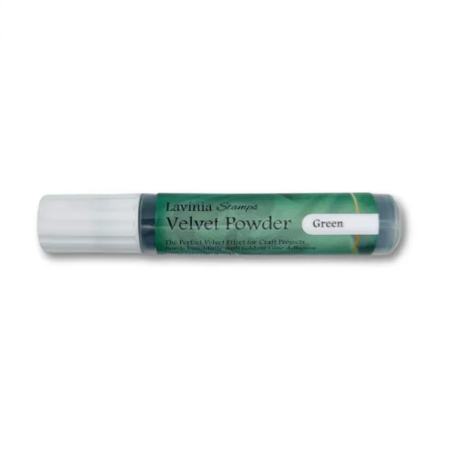 LAVINIA STAMPS VELVET POWDER GREEN - LS-VP-07 (PRE ORDER NOW SHIPPING MID OCTOBER 2026)