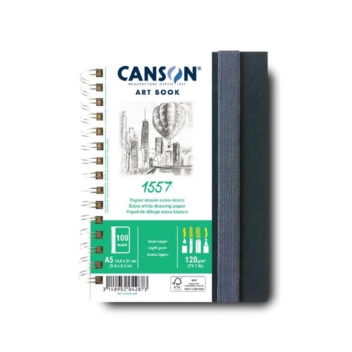 PROFESSIONAL JOURNAL CANSON 120 PRO 1557 PORTRAIT 50SH A5 - C31200L008