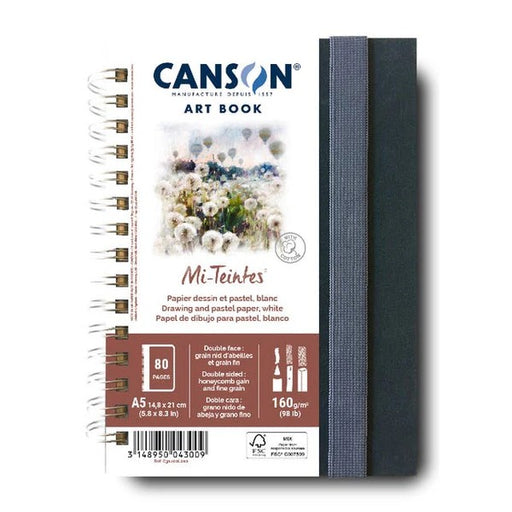 PROFESSIONAL JOURNAL CANSON 160 PRO MI-TEINTES PORTRAIT 40SH A5 - C31200L010