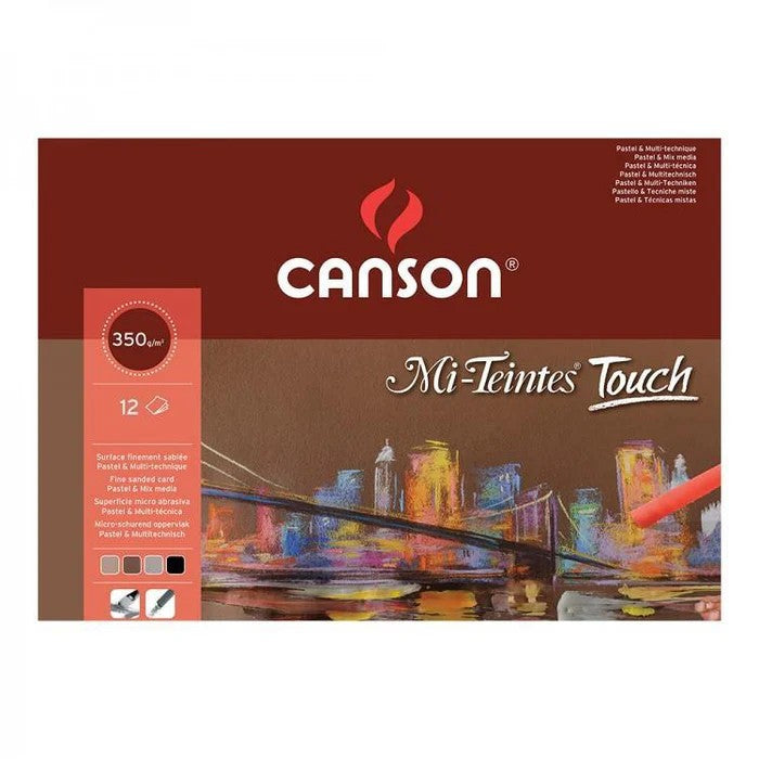 MI-TEINTES TOUCH 350 PAD 3 X 4 ASSORTED COLOURS A3 - C200005425