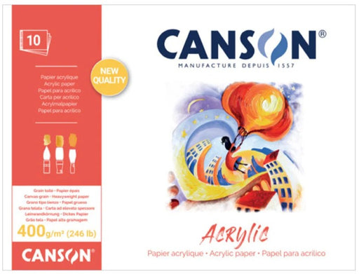 ARTIST400GSM CANSON ACRYLIC  PAD A4- C31067P001