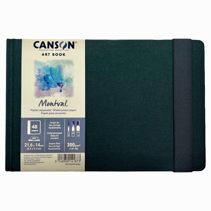 PROFESSIONAL JOURNAL CANSON BOOK 300  MONTVAL HARDBOUND 24SH A5 - C520003045