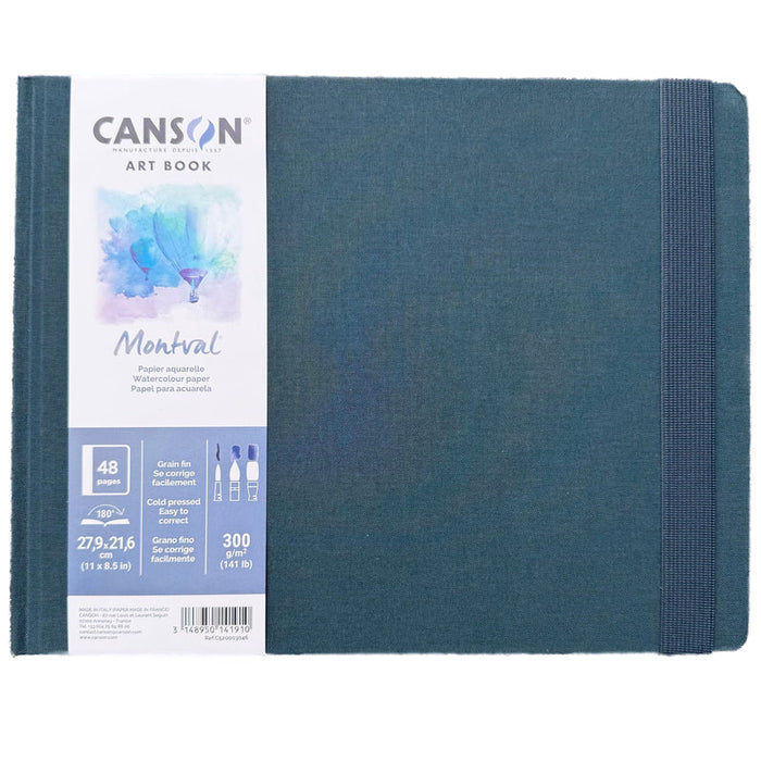 PROFESSIONAL JOURNAL CANSON BOOK 300  MONTVAL HARDBOUND 24SH A4 - C520003046