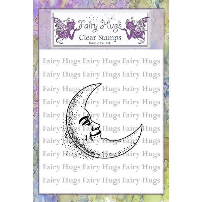 FAIRY HUGS CLEAR STAMP HAPPY MOON - FHS-022