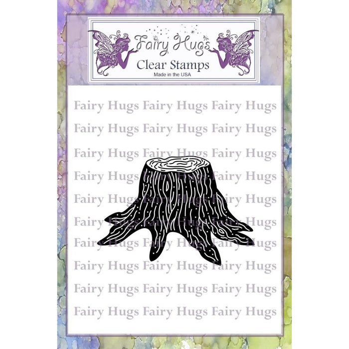FAIRY HUGS CLEAR STAMP TREE STUMP - FHS-023