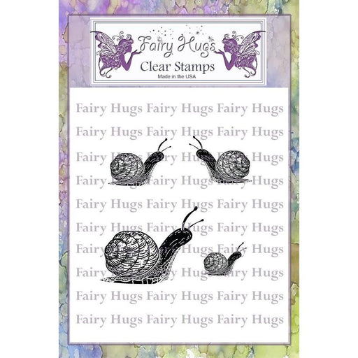FAIRY HUGS CLEAR STAMP SNAIL FAMILY - FHS-075