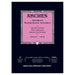 ARCHES 100% COTTON WATERCOLOUR PAD 300GSM HOT PRESS A4 SHEETS - A1795096