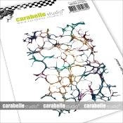 CARABELLE STUDIO TAMPONS ART STAMP A7 : PAPIER RELIURE - SA70033