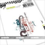 CARABELLE STUDIO TAMPONS ART STAMP MINI : ABC - SMI0149
